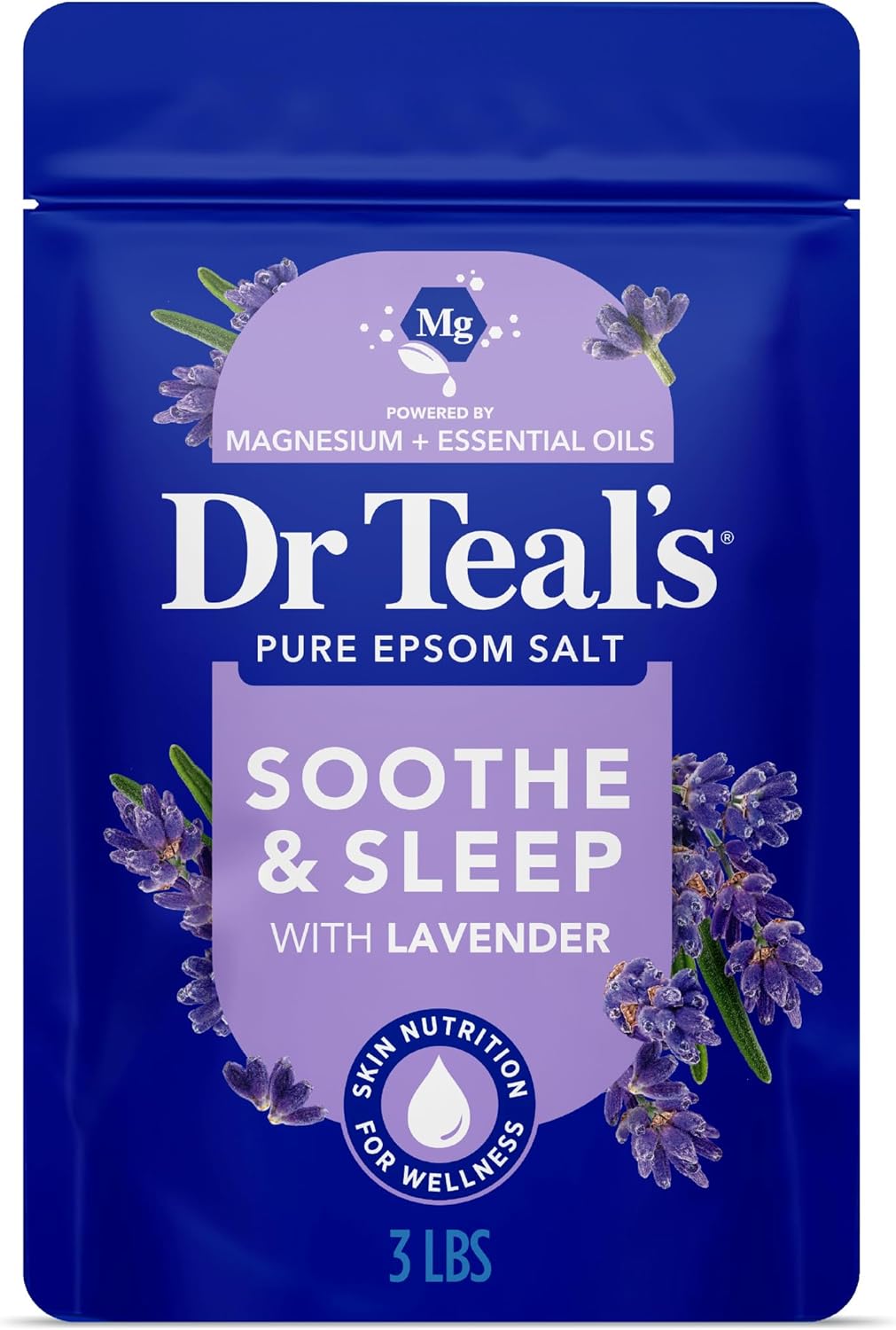 Dr Teal's Lavender Epsom salt 3 lb