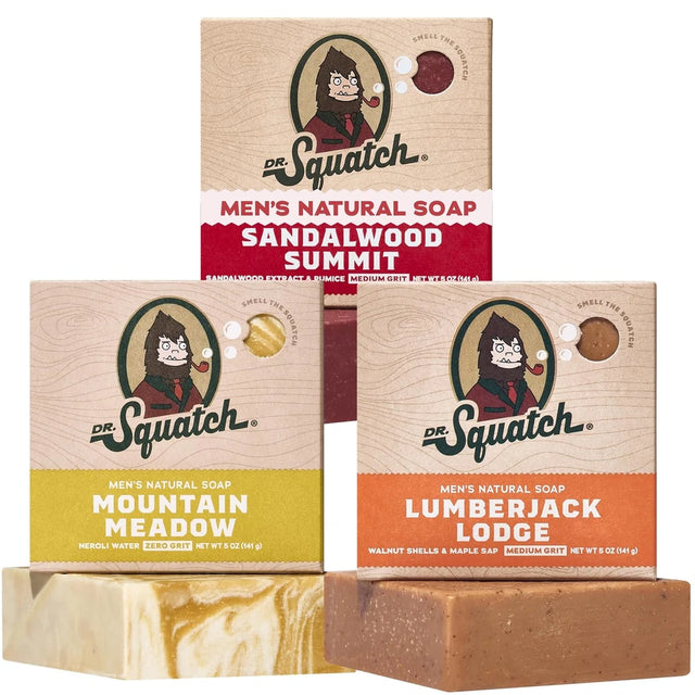 Dr. Squatch Natural Men Bar Soap