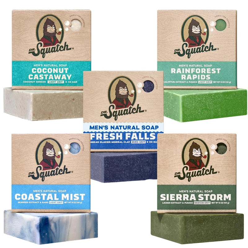 Dr. Squatch Natural Men Bar Soap