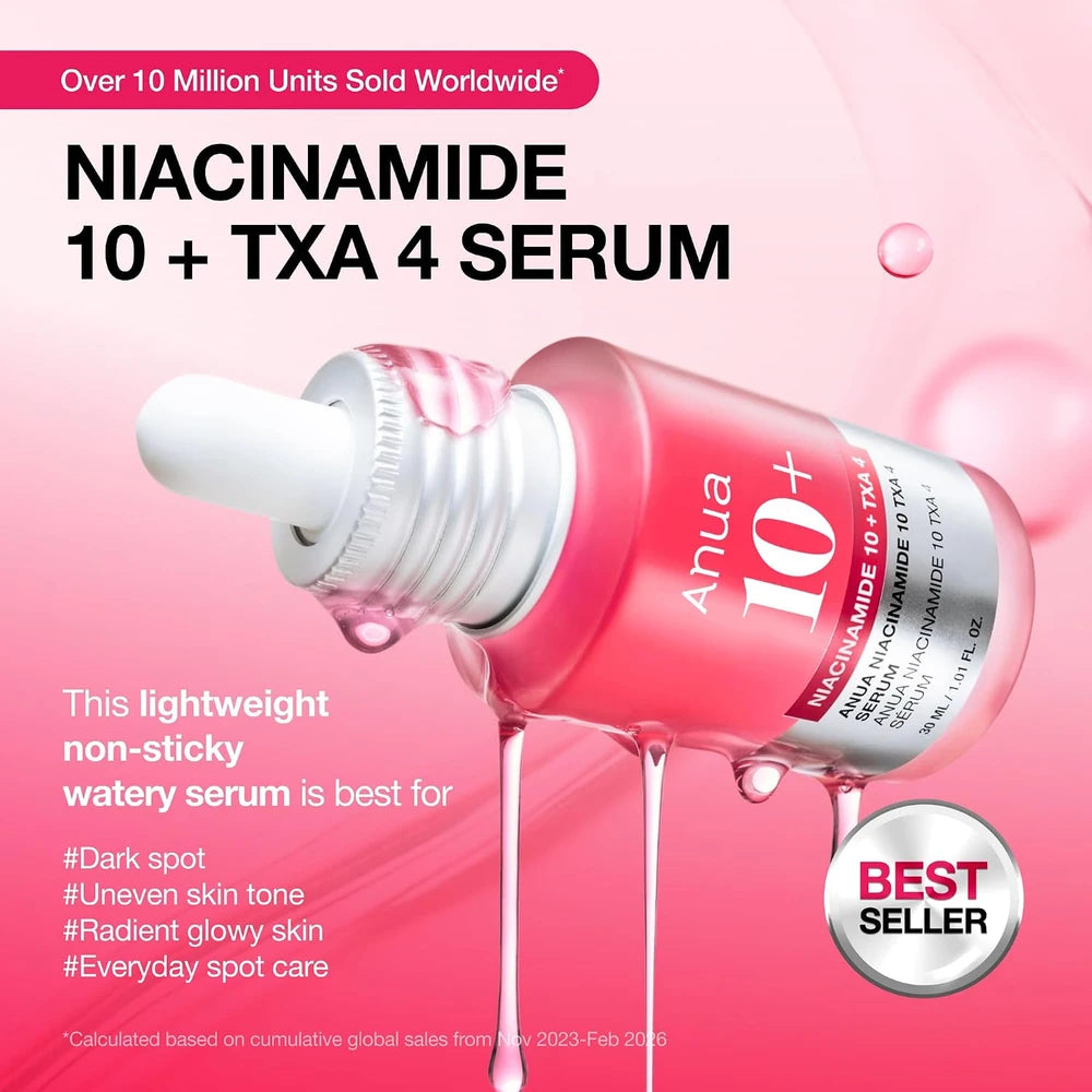 ANUA Niacinamide 10 TXA 4 Serum — 1.01 fl oz