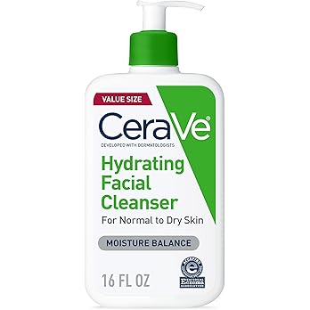 CeraVe Hydrating Facial Cleanser bottle