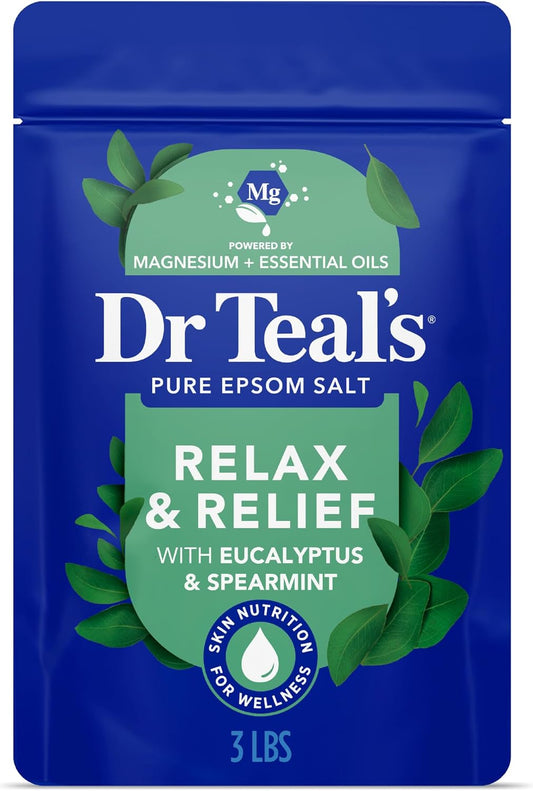 Dr Teal's Eucalyptus Spearmint Epsom salt 3 lb