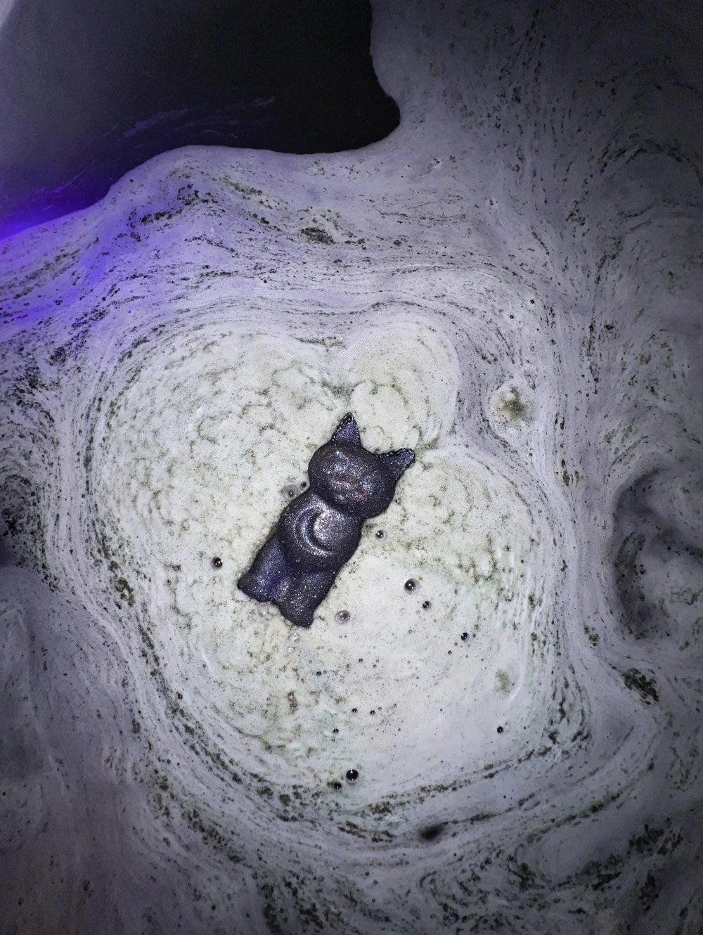 CrystalBarSoap Lunar Kitty Bath Bomb — 7 oz