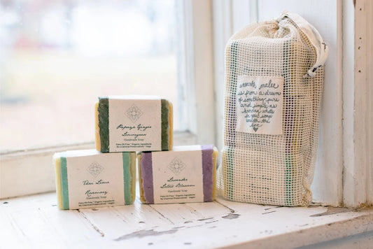 unearthmalee Organic Soap Gift Set — Three 4.5–5 oz Bars