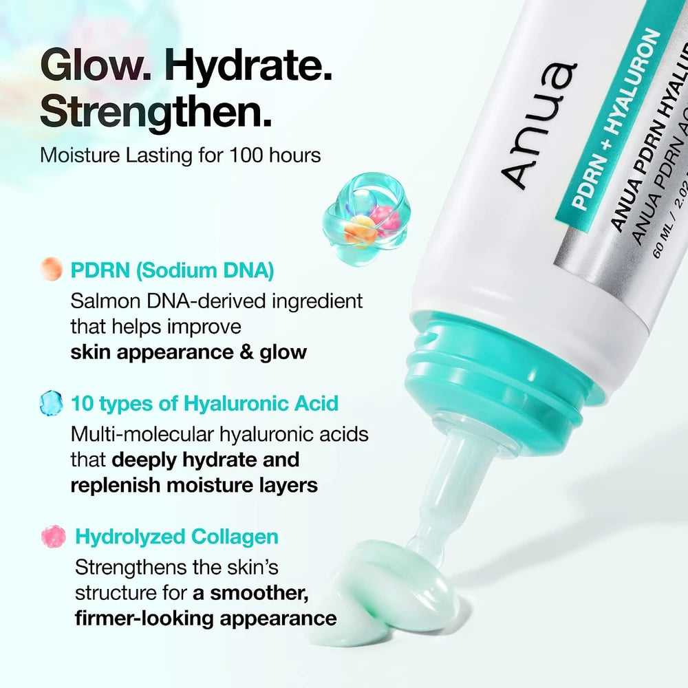 ANUA PDRN Hyaluronic Acid 100 Moisturizing Cream — 2.02 fl oz